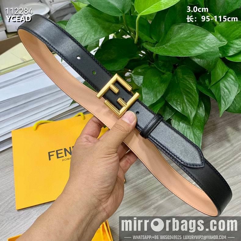 Replica Fendi Belt 30mmX95-115cm 8L08