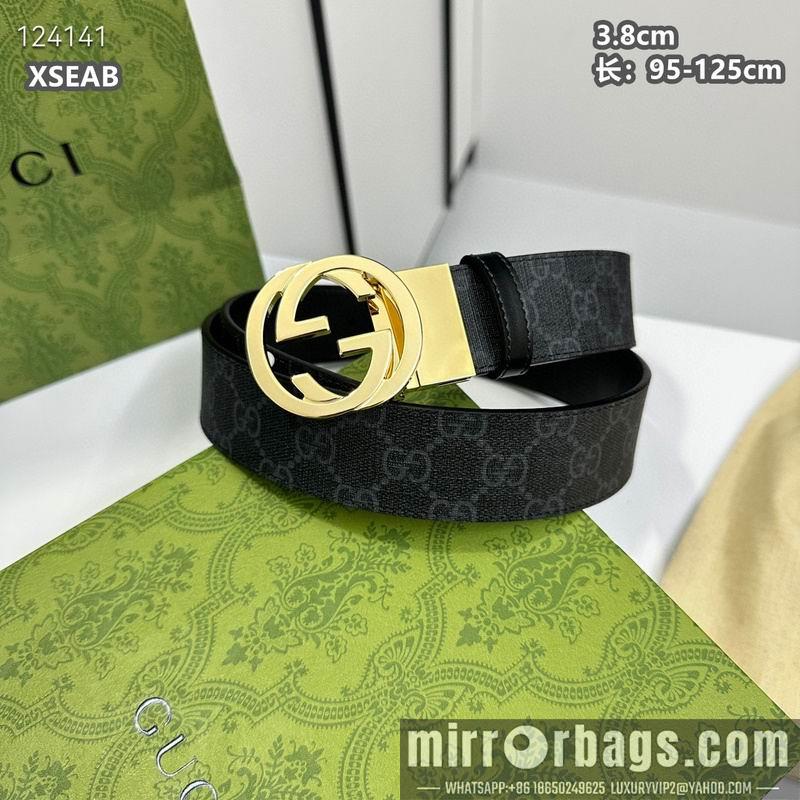 Replica Gucci belt 38mmX95-125cm 8L09