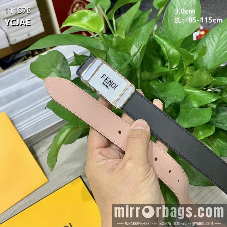 Replica Fendi Belt 30mmX95-115cm 8L05