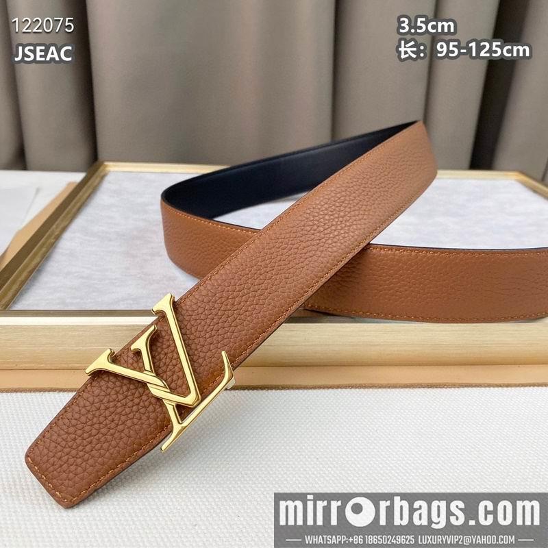 Replica LV belt 35mmX95-125cm 8L05