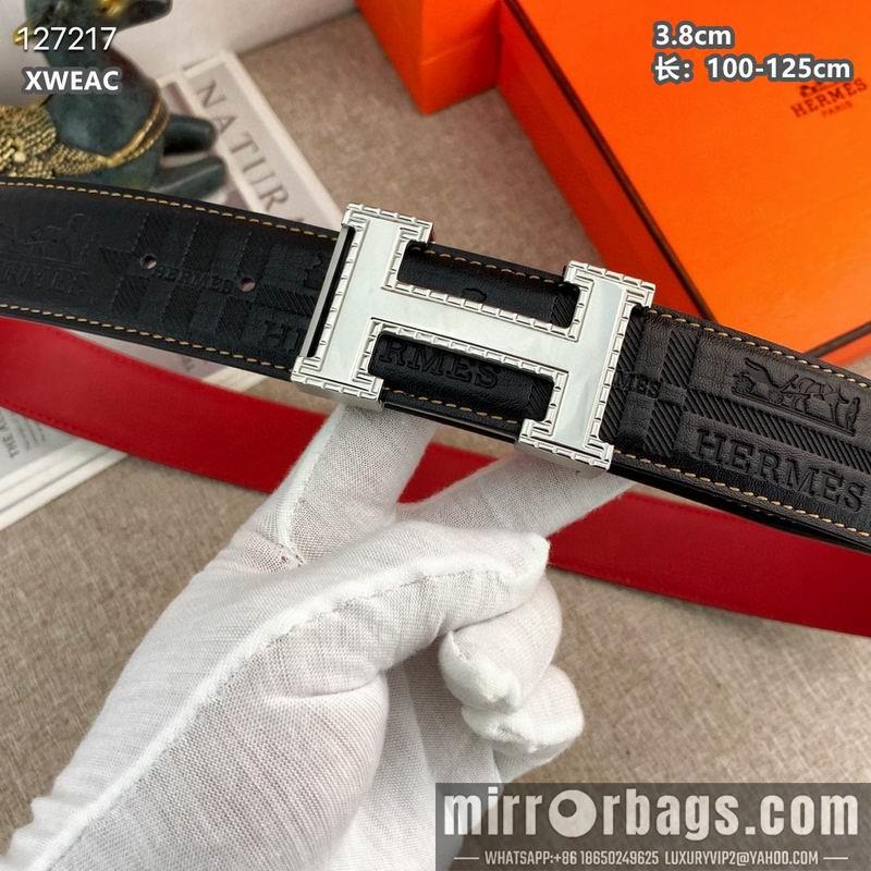 Replica Hermes belt 38mmX100-125cm 8L41
