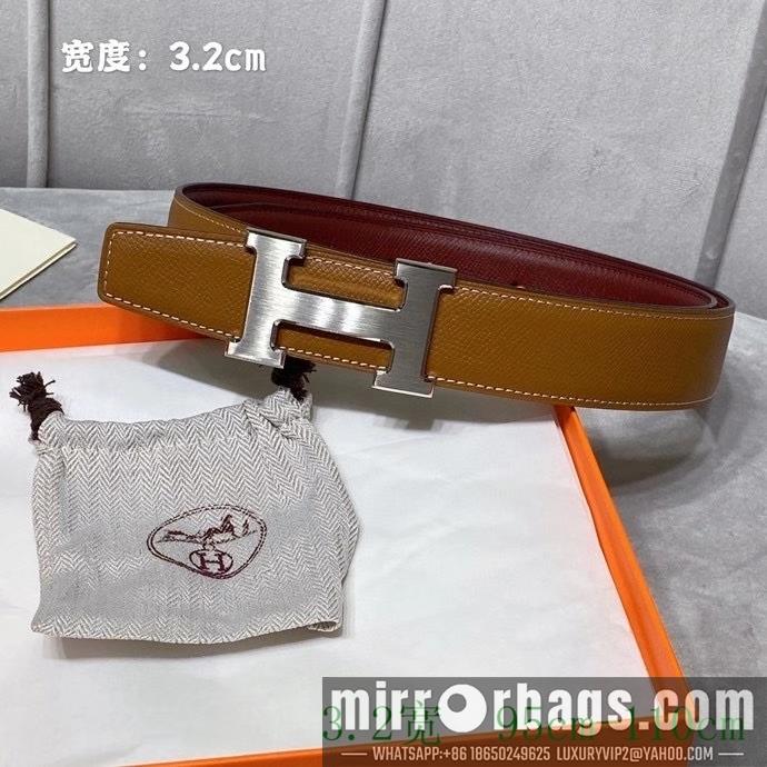 Replica Hermes Belt 32mmX95-110cm 7D18