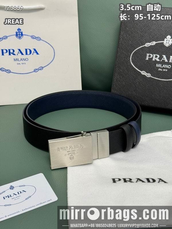 Replica Prada belt 35mmX95-125cm 8L51
