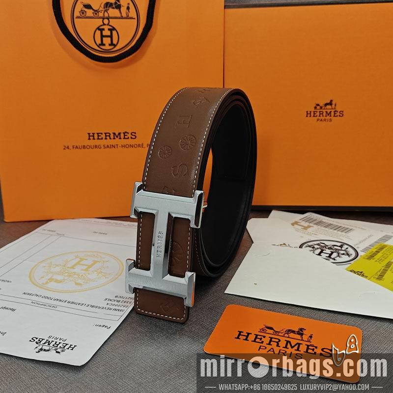 Replica Hermes belt 38mmX90-125cm lb05