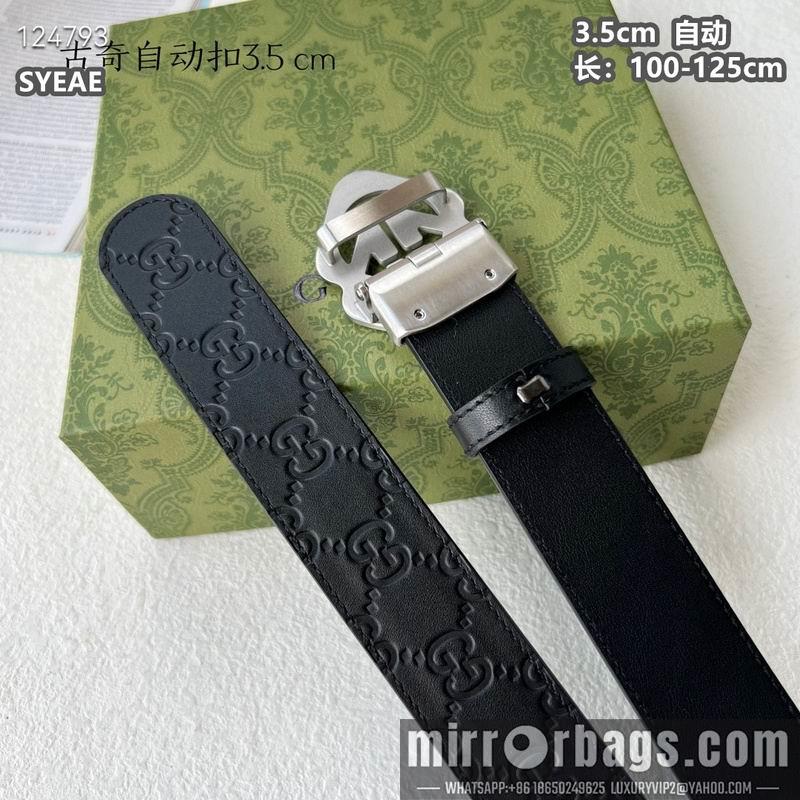 Replica Gucci belt 35mmX100-125cm 8L15