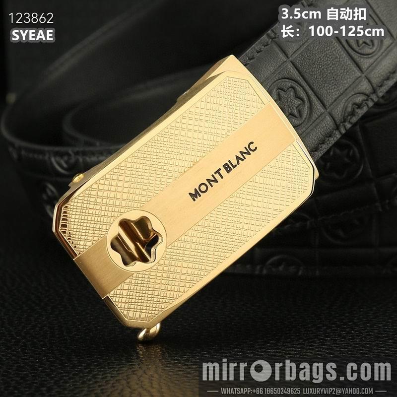 Replica Montlanc belt 35mmX100-125cm 8L48
