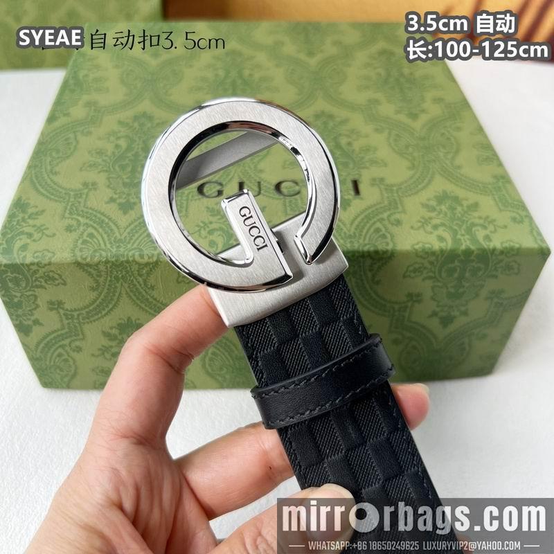 Replica Gucci belt 35mmX100-125cm 8L96