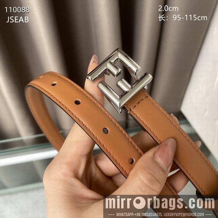 Replica Fendi Belt 20mmX95-115CM 8L09