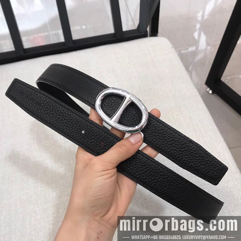 Replica Hermes Belt 32mmX95-125cm 7D03