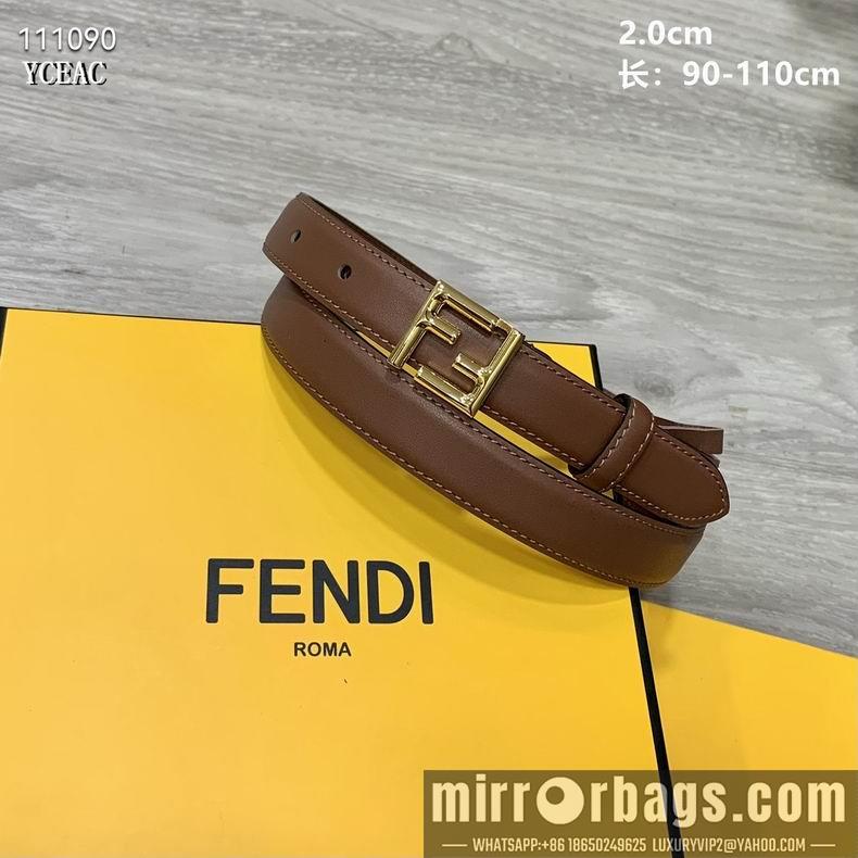 Replica Fendi Belt 20mmX90-110cm 8L01