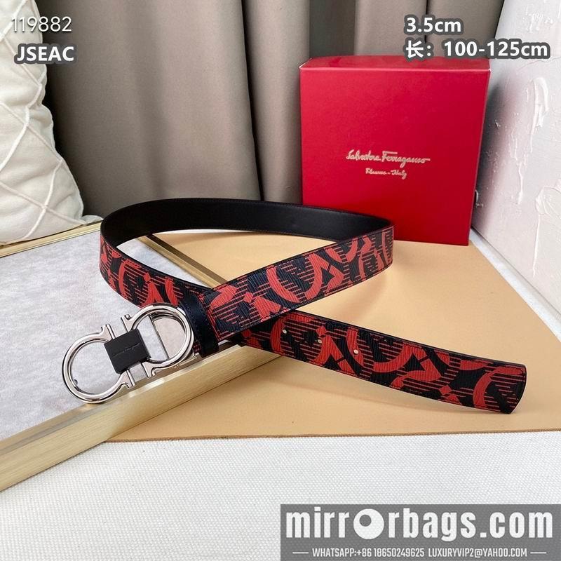 Replica Ferragamo belt 35mmX100-125cm 8L072010