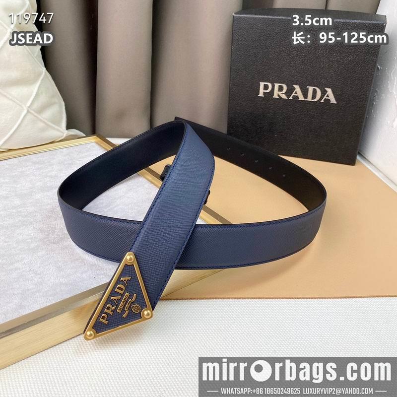 Replica Prada belt 35mmX95-125CM 8L16