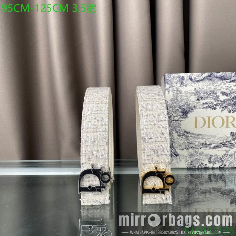 Replica Dior belt 35mmX95-125cm 7D11