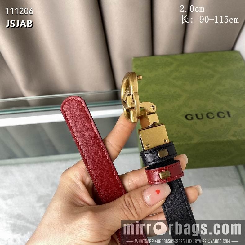 Replica Gucci Belt 20mm 90-115cm 8L01
