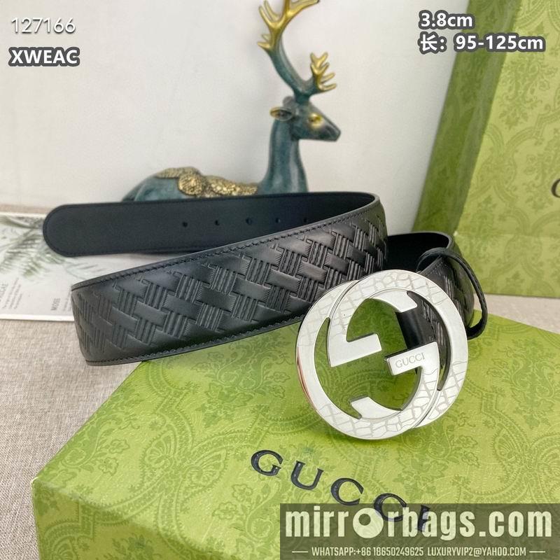 Replica Gucci belt 38mmX95-125cm 8L42