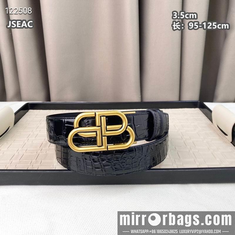 Replica Balenciaga belt 35mmX95-125cm 8L10