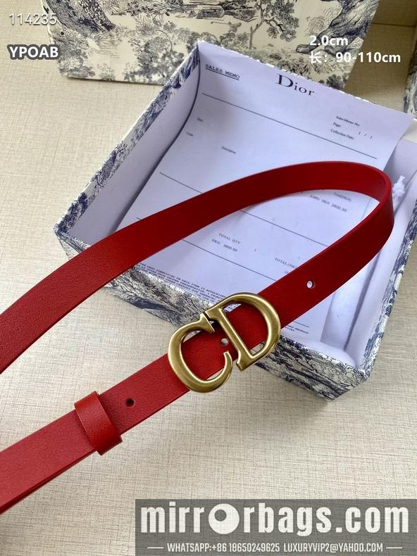 Replica Dior Belt 20mmX90-110cm 8L03