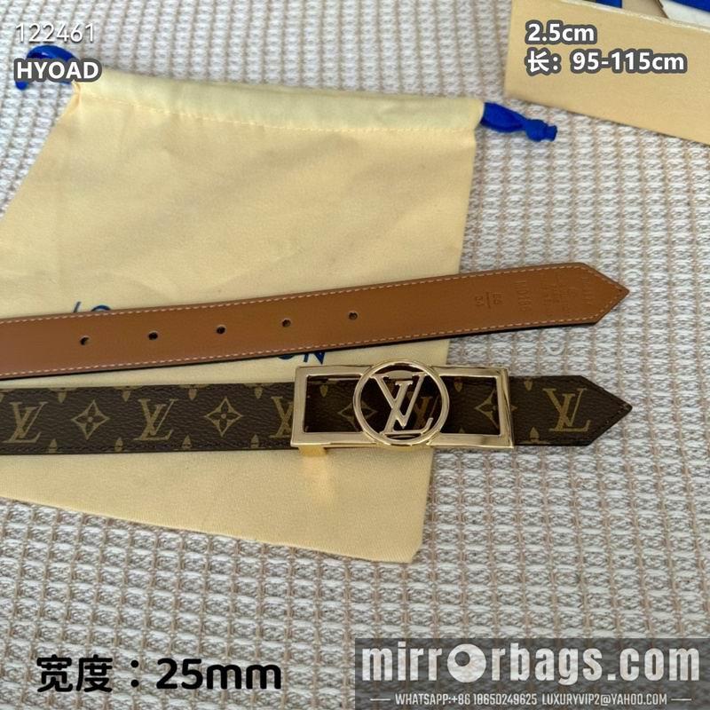 Replica LV belt 25mmX95-115cm 8L15