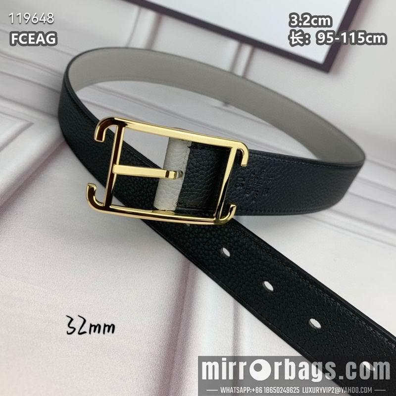 Replica Hermes belt 32mmX95-115cm 8L040801