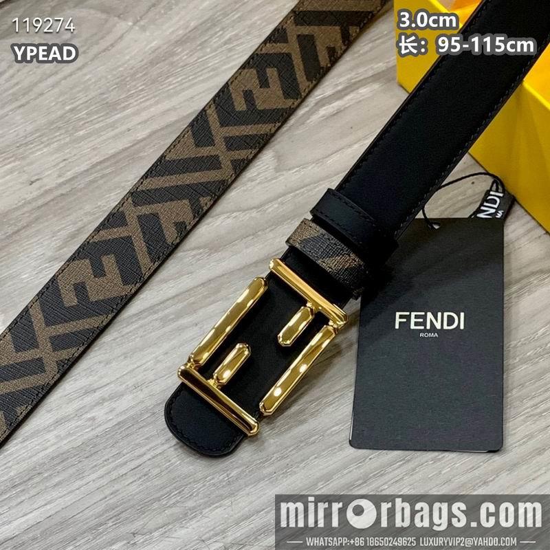 Replica Fendi belt 30mmX95-115cm 8L14