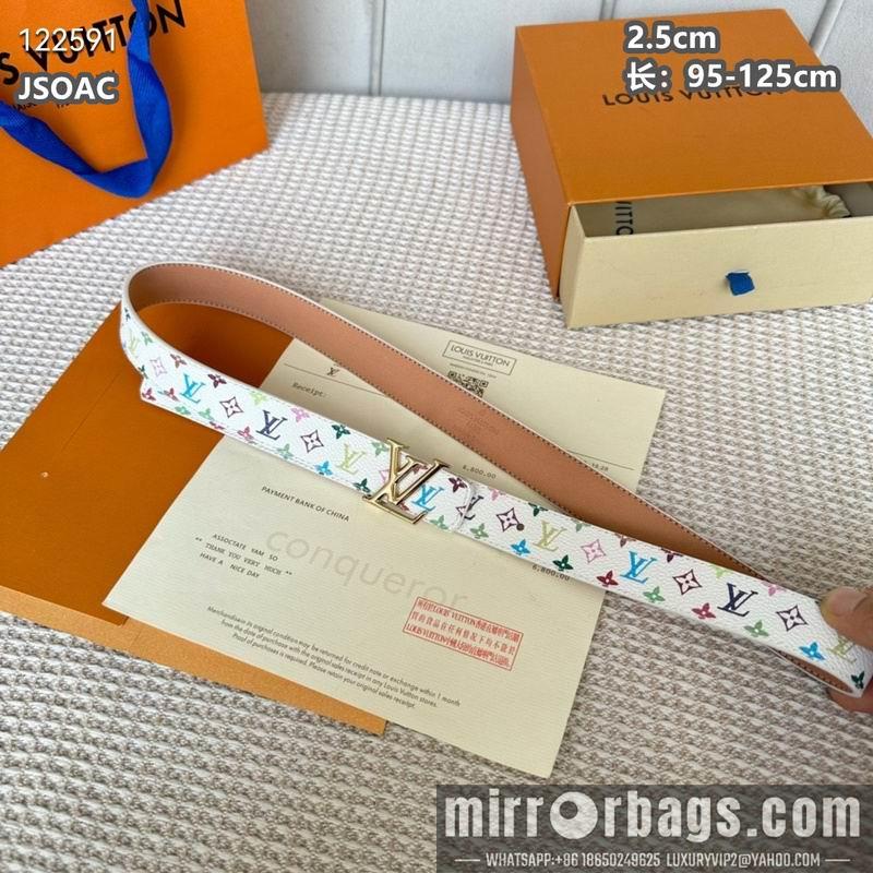 Replica LV belt 25mmX95-125cm 8L17