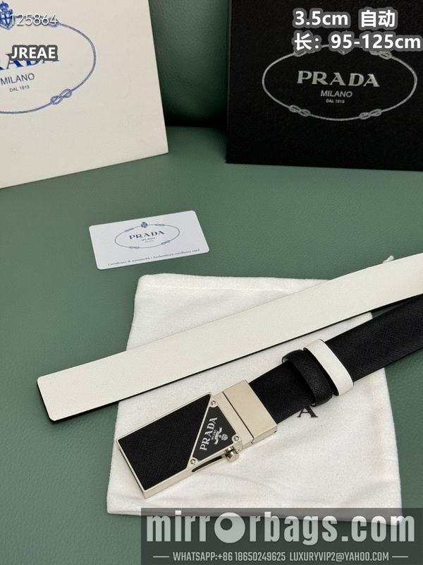 Replica Prada belt 35mmX95-125cm 8L50
