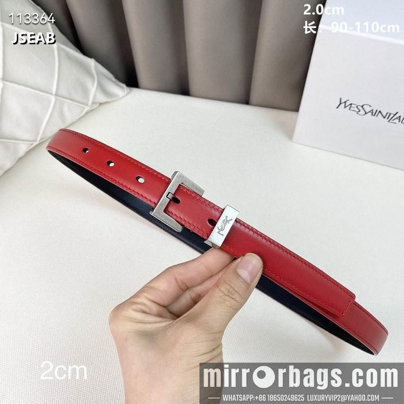Replica YSL belt 20mmX90-115cm 8L02