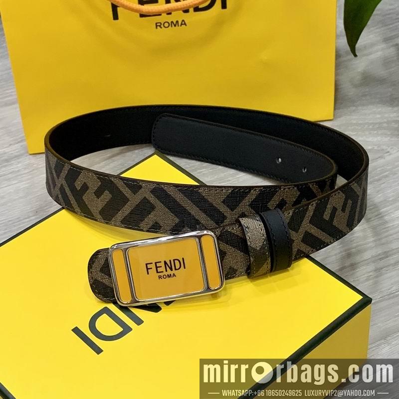 Replica Fendi belt 30mmX95-115cm 7D08