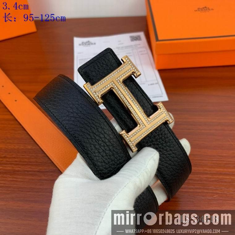 Replica Hermes Belt 34mm 95-125cm 8L02