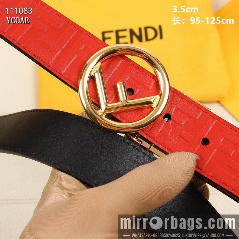 Replica Fendi Belt 35mmX95-125cm 8L17