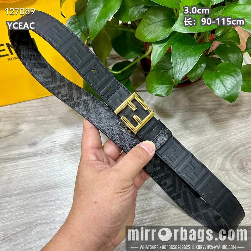 Replica Fendi belt 30mmX90-115cm 8L24