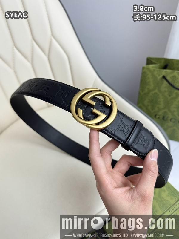 Replica Gucci belt 38mmX95-125cm 8L57