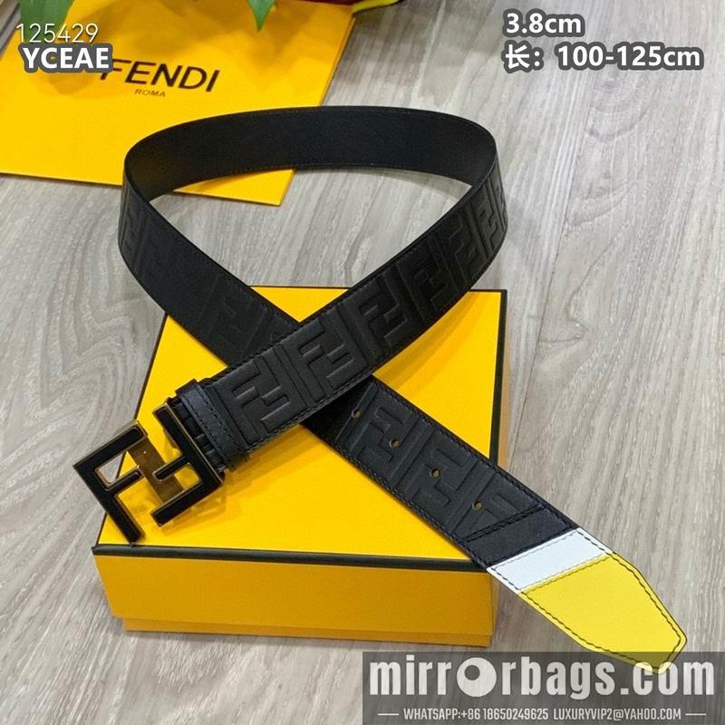 Replica Fendi belt 38mmX100-125cm  8L16