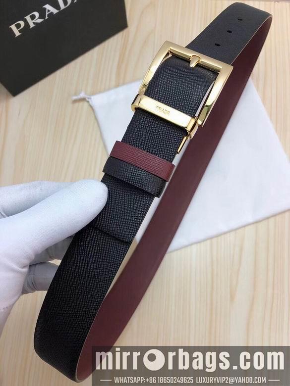 Replica Prada Belt 34mmX95-125CM  sj05
