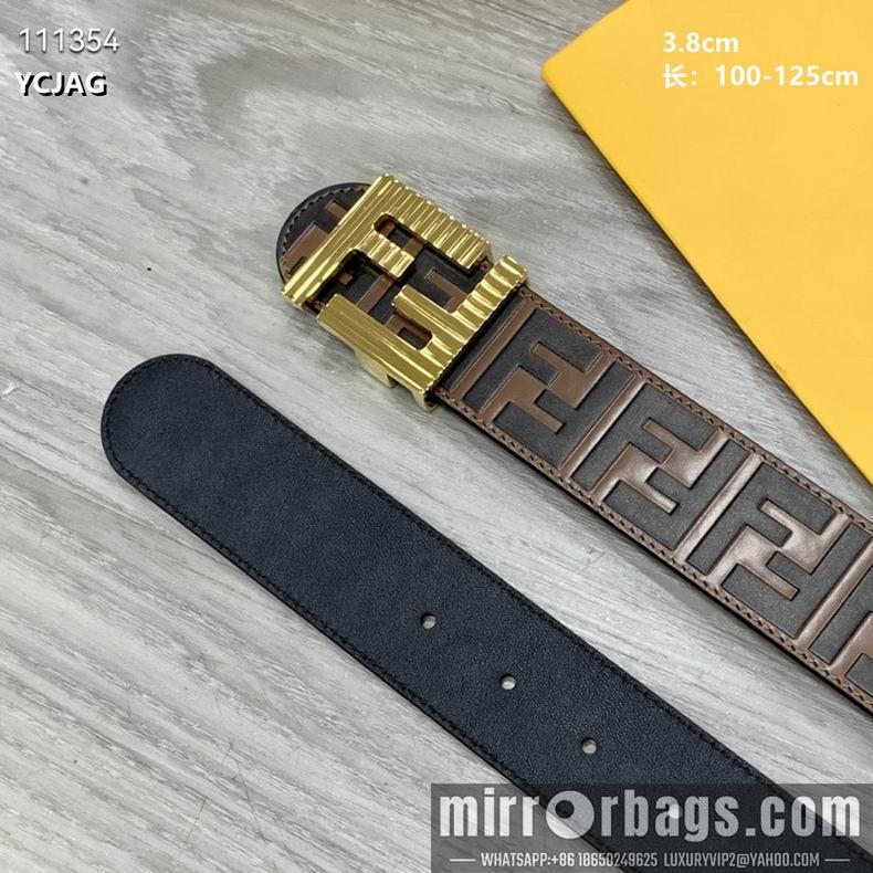Replica Fendi Belt 38mmX100-125CM 8L17
