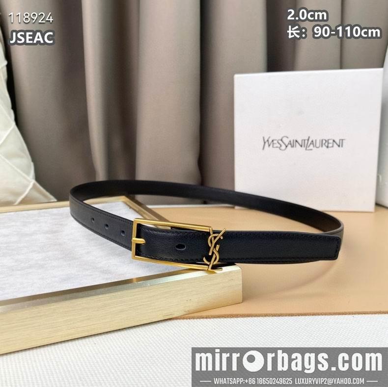 Replica YSL belt 20mmX90-110cm 8L010701