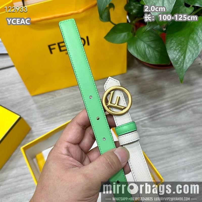 Replica Fendi belt 20mmX100-125cm 8L22