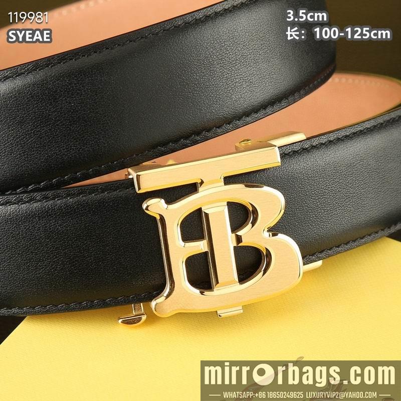 Replica Burberry belt 35mmX100-125cm 8L82