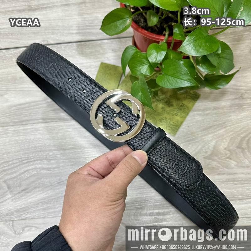 Replica Gucci belt 38mmX95-125cm 8L56