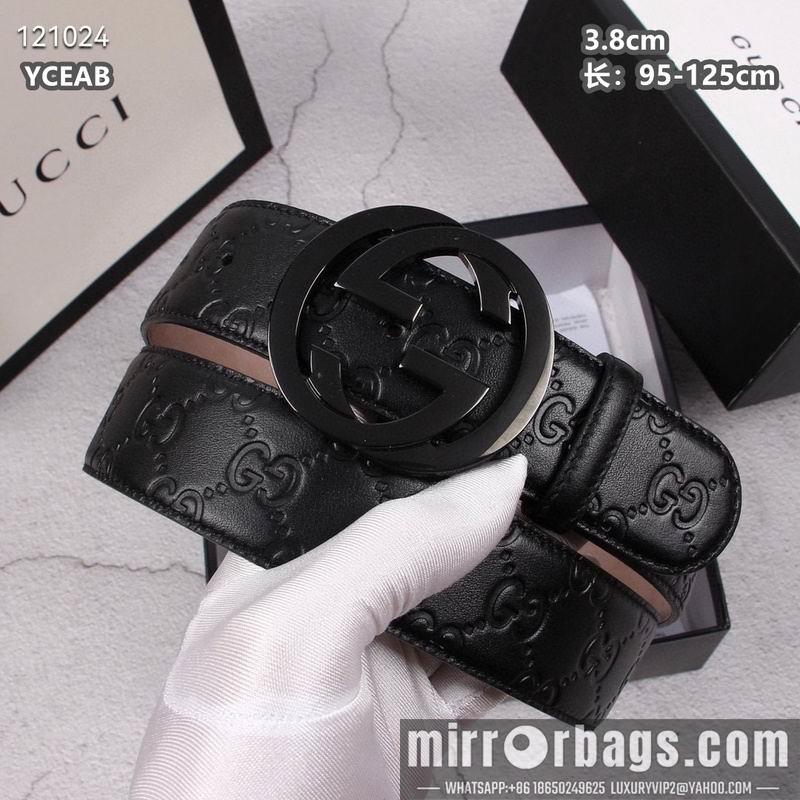 Replica Gucci belt 38mmX95-125cm 8L14