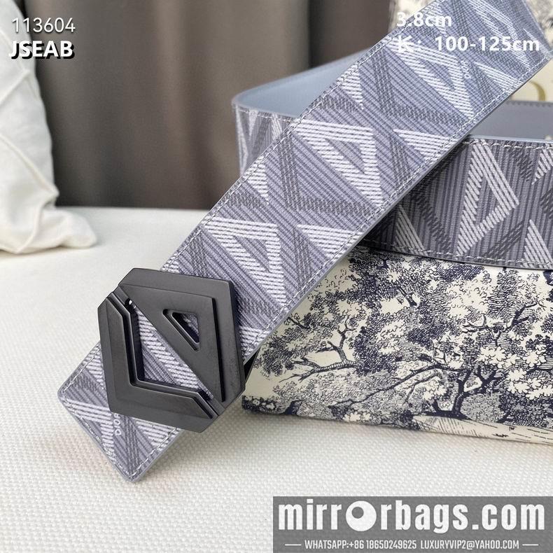 Replica Dior belt 38mmX100-125cm 8L02