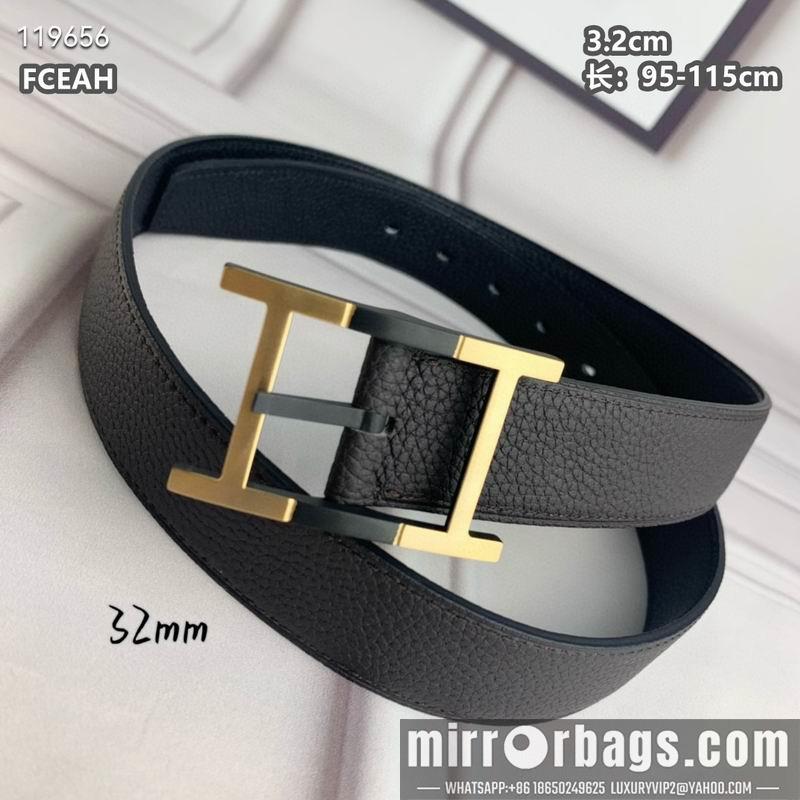 Replica Hermes belt 32mmX95-125cm 8L040803