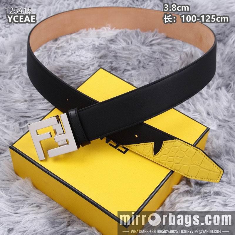 Replica Fendi belt 38mmX100-125cm  8L19