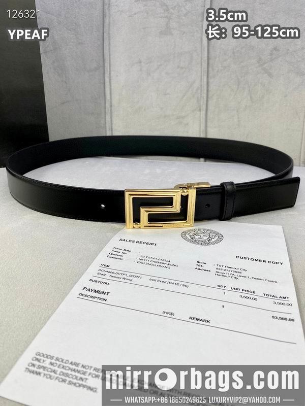 Replica Versace belt 35mmX95-125cm 8L09
