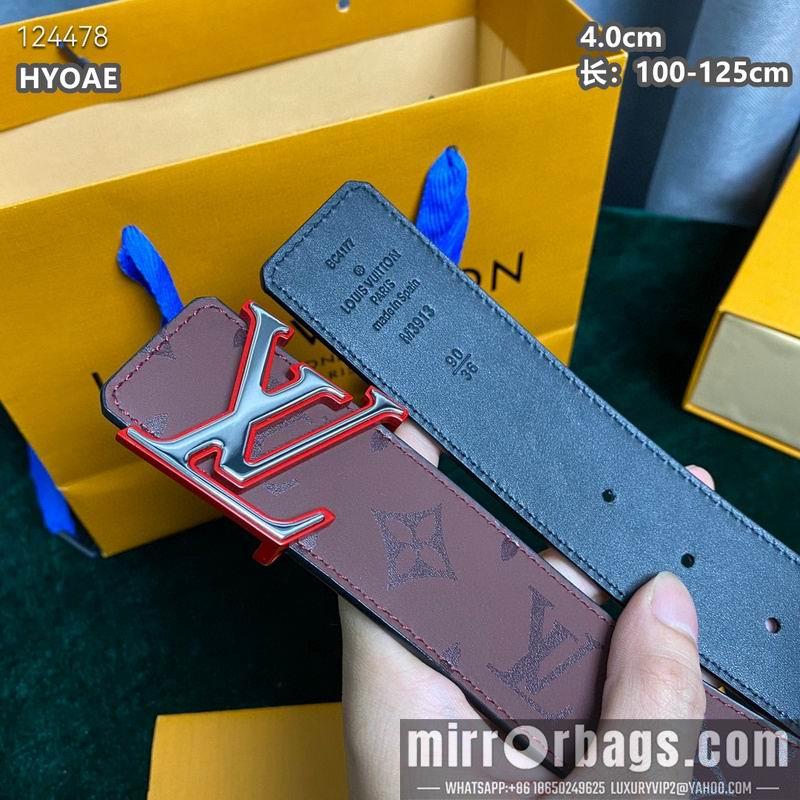 Replica LV belt 40mmX100-125cm 8L43