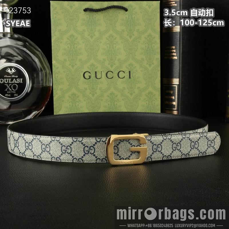 Replica Gucci belt 35mmX100-125cm 8L57