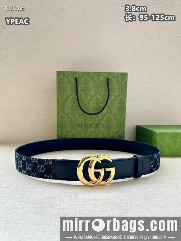Replica Gucci belt 38mmX95-125cm 8L11