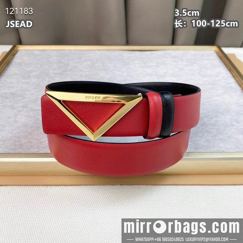 Replica Prada belt 35mmX100-125cm 8L41