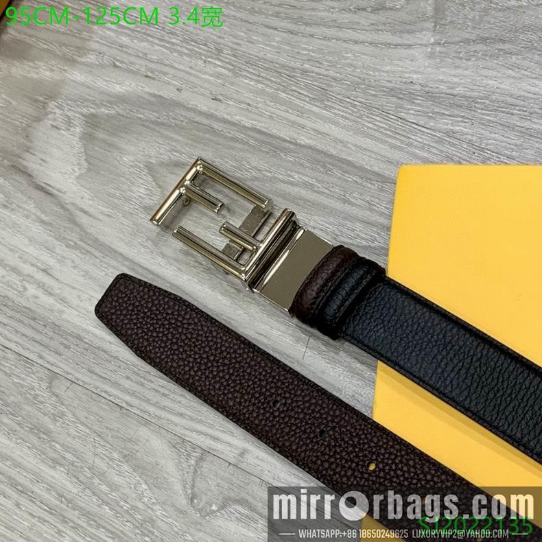 Replica Fendi Belt 34mmX95-125cm 7D04