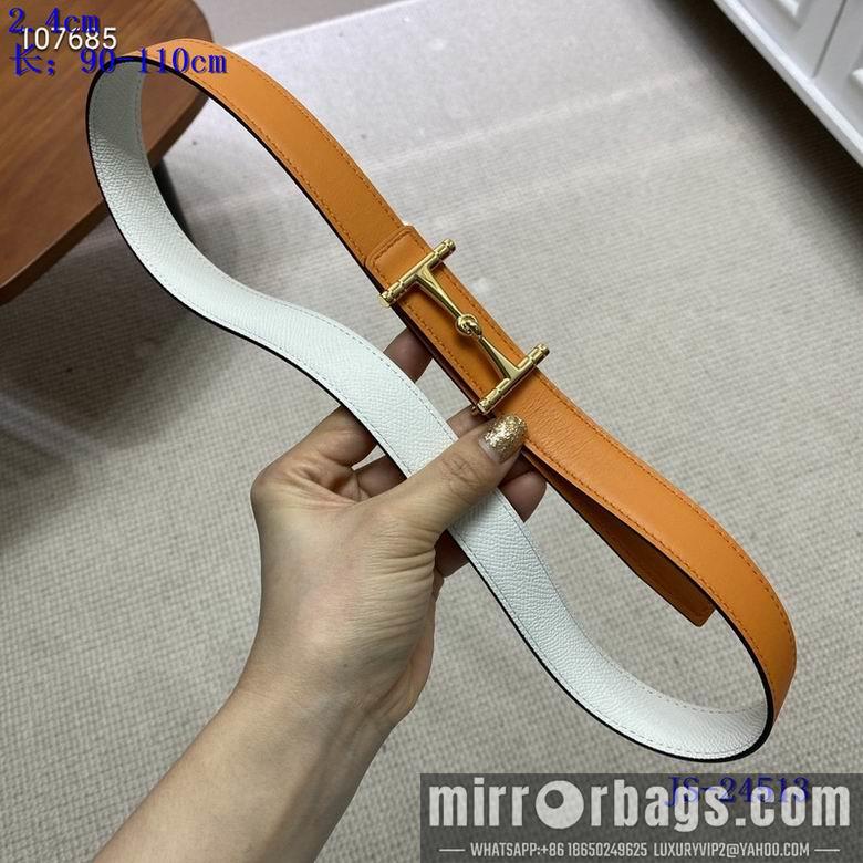 Replica Hermes Belt 24mmX90-110cm 8L07